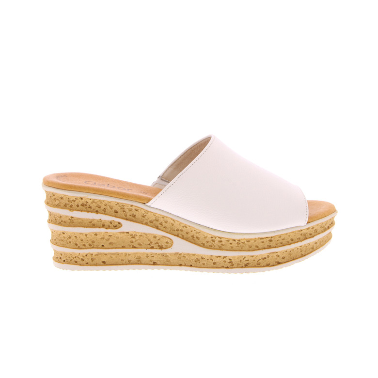 Gabor thong slippers white