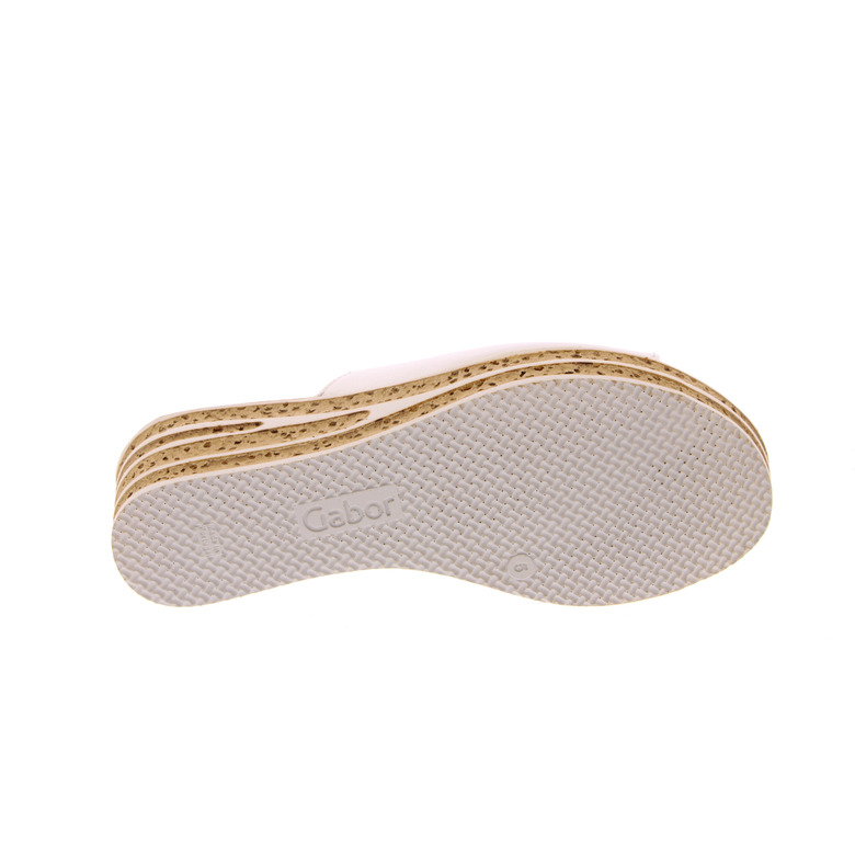 Gabor thong slippers white 5