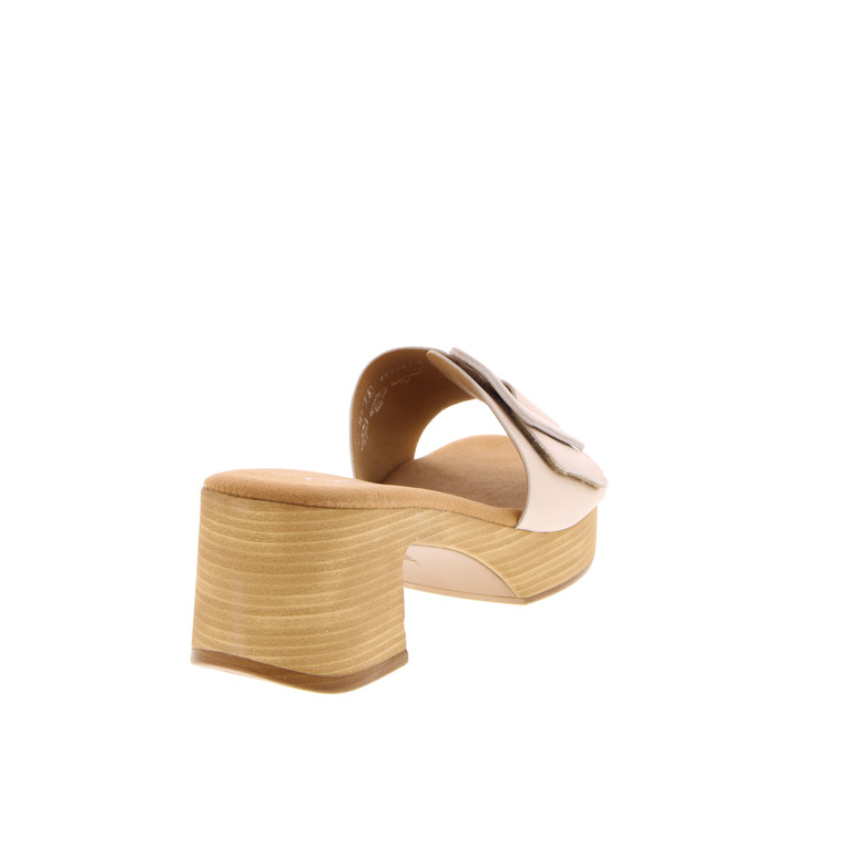 Gabor thong slippers ecru 4