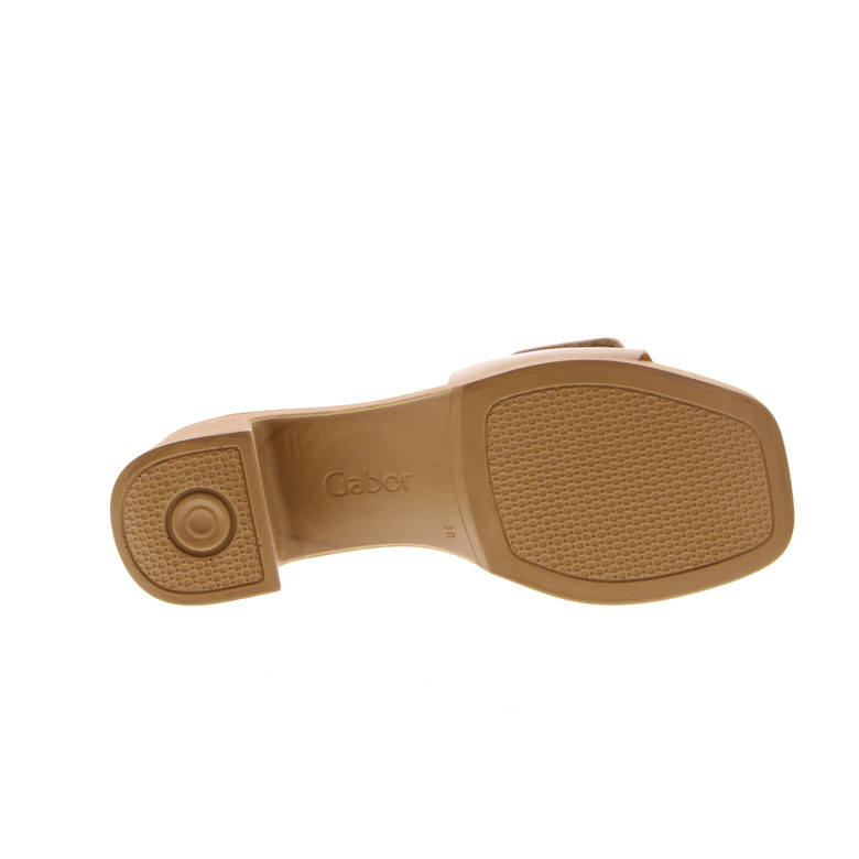 Gabor thong slippers ecru 5