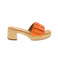Gabor thong slippers orange 1