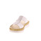 Gabor thong slippers white 3