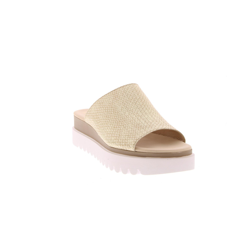Gabor thong slippers gold 2