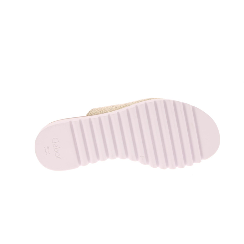 Gabor thong slippers gold 5