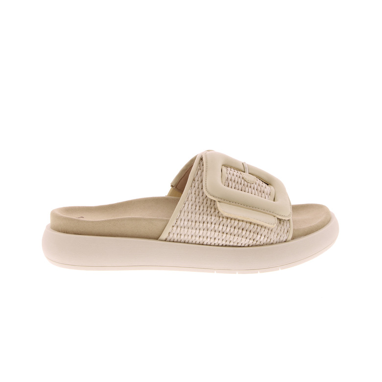 Gabor thong slippers ecru
