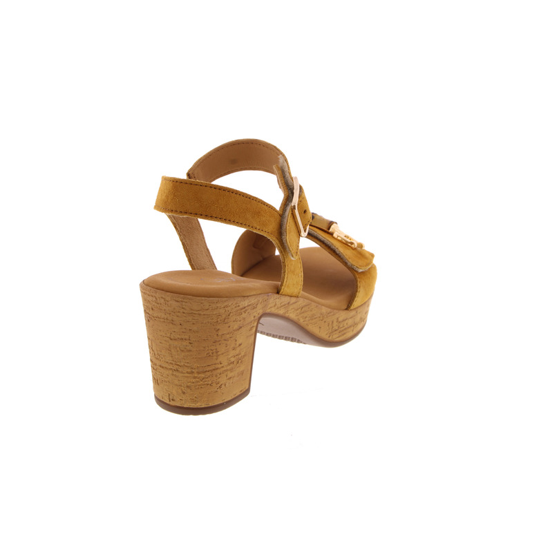 Gabor sandalen cognac 4