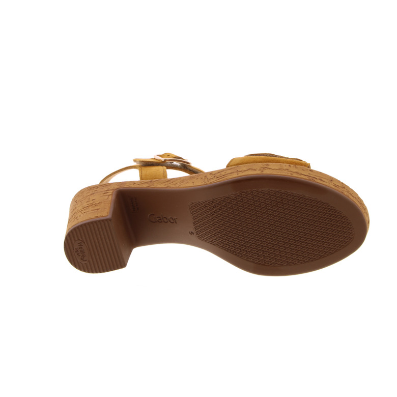 Gabor sandalen cognac 5