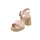 Gabor sandalen goud 3