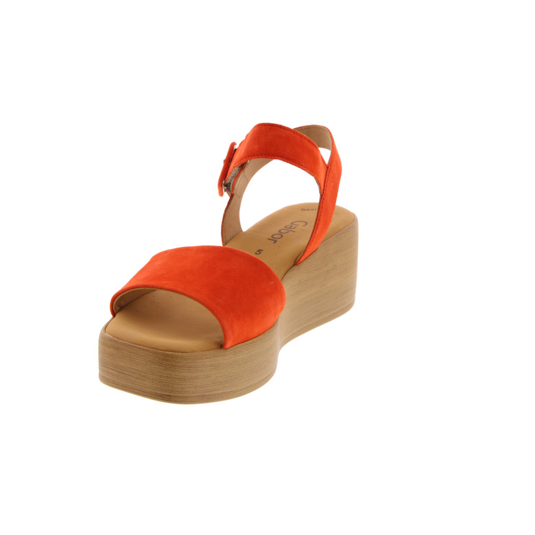 Gabor sandalen orange 3