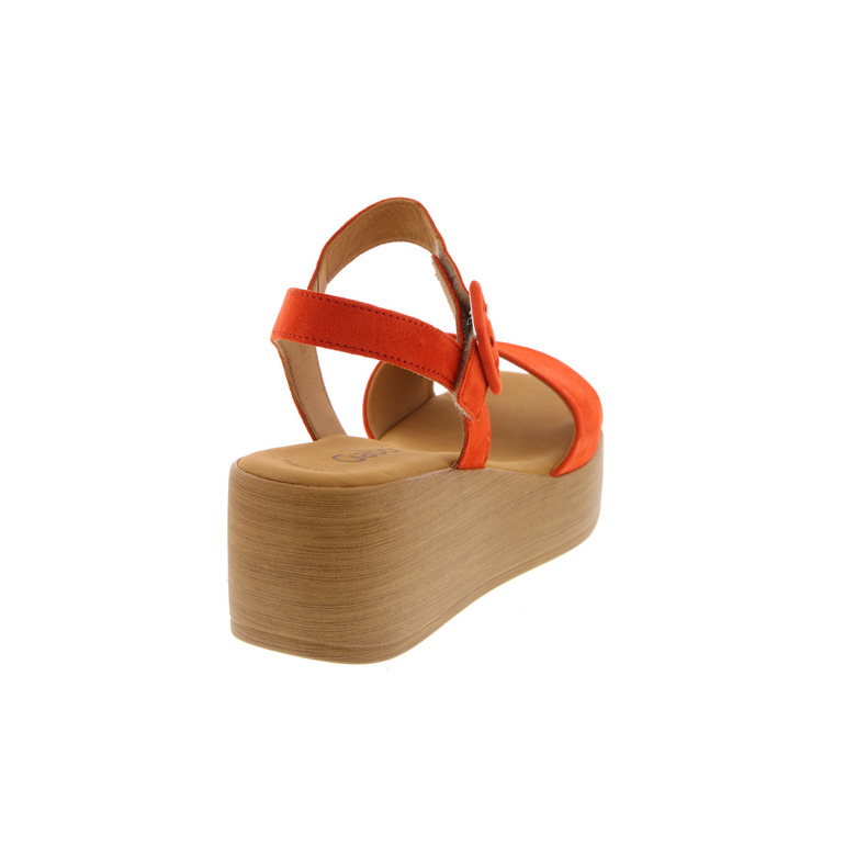 Gabor sandalen orange 4