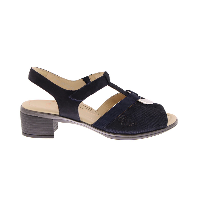 Ara sandales bleu 1
