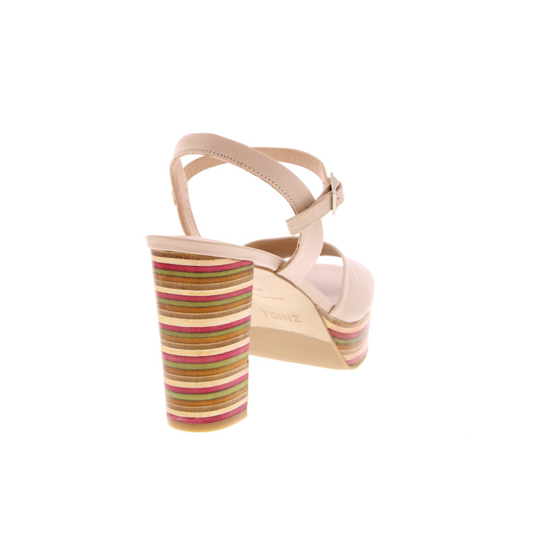 Zinda sandalen nude 4