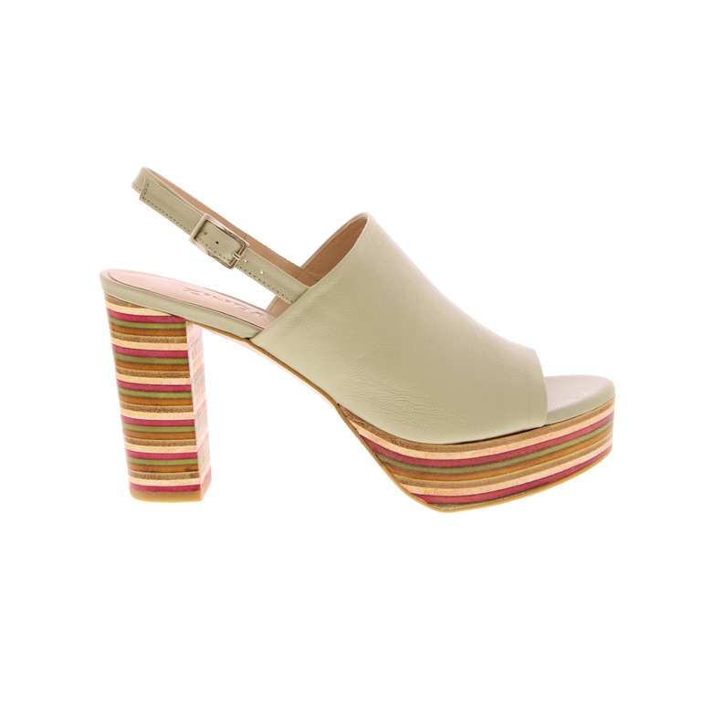 Zinda sandals green