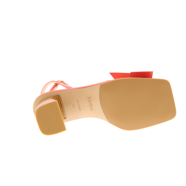 Zinda sandalen orange 5