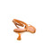 Angel Alarcon sandalen orange 4