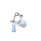 Angel Alarcon sandalen blauw 4