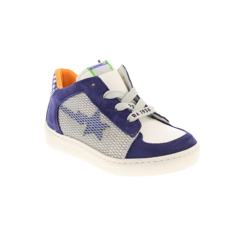 Rondinella Jongens lace shoes blue 2