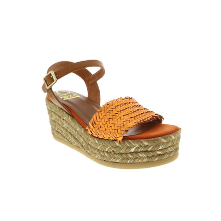 Kanna espadrilles oranje