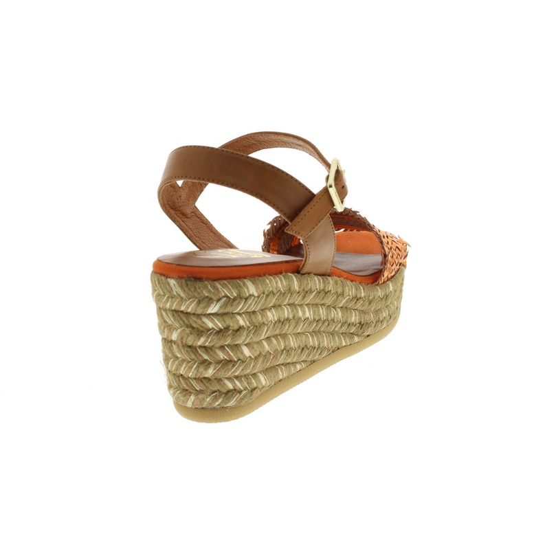 Kanna espadrilles oranje 4