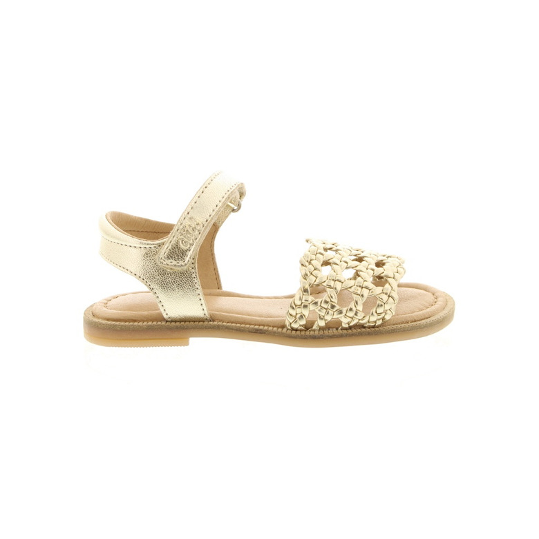 Clic sandalen gold