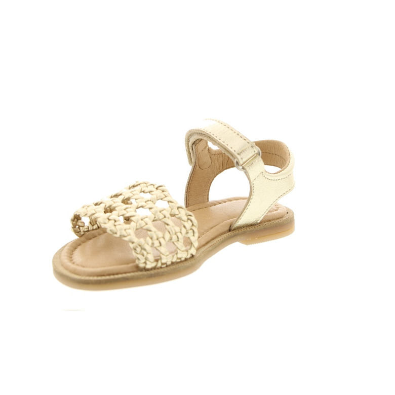 Clic sandalen gold 3
