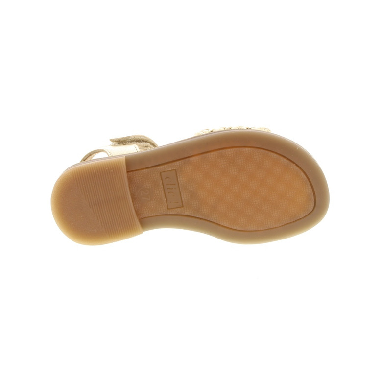 Clic sandalen gold 5