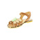 Rondinella sandales cognac 3
