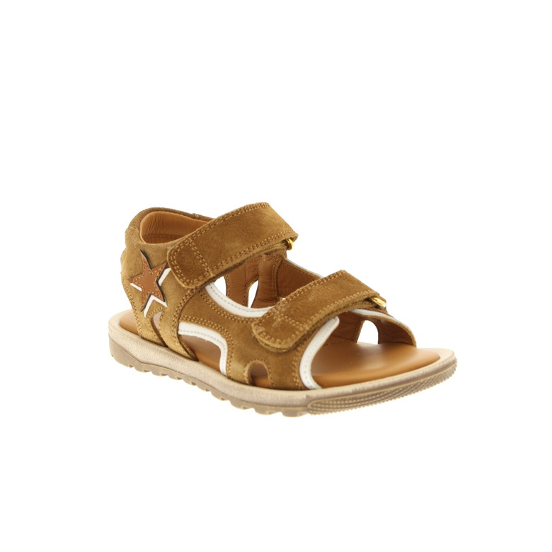 Rondinella sandales cognac 2