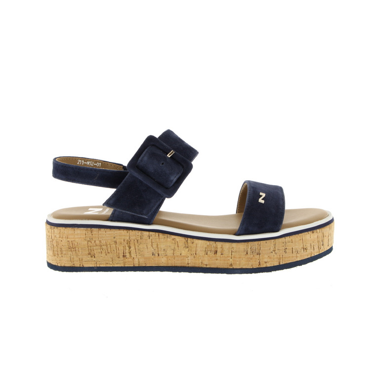 Nathan sandales bleu