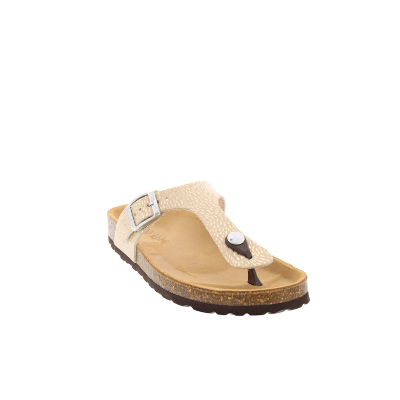 Kipling sandals gold 2