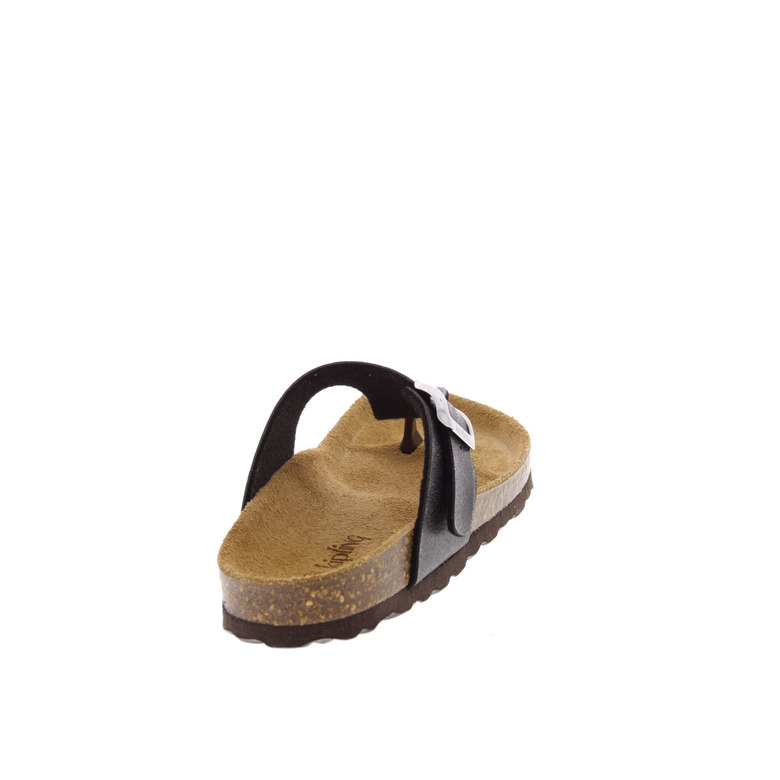 Kipling slippers schwarz 4