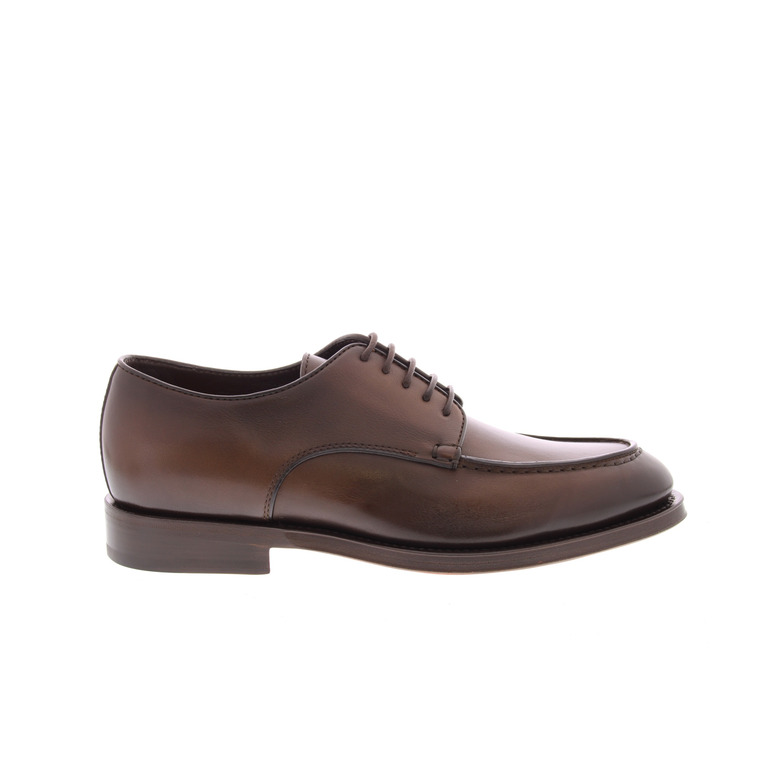 Santoni chaussures à lacets brun 1