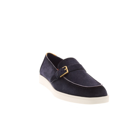 Santoni loafers blauw