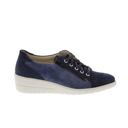Solidus veterschoenen blauw