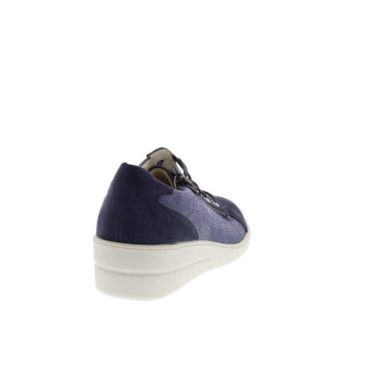 Solidus veterschoenen blauw 4