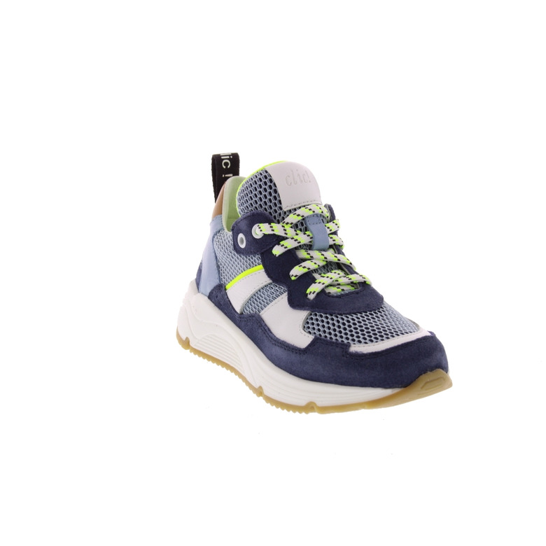 Clic lage schoenen blauw 2