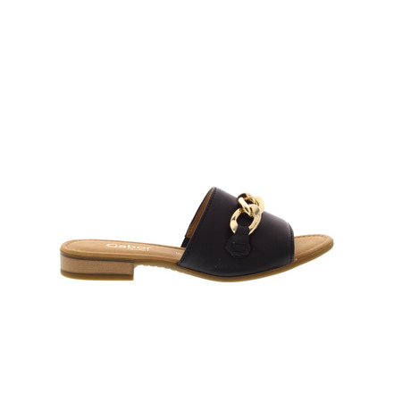 Gabor slippers zwart