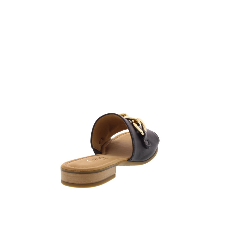 Gabor thong slippers black 4