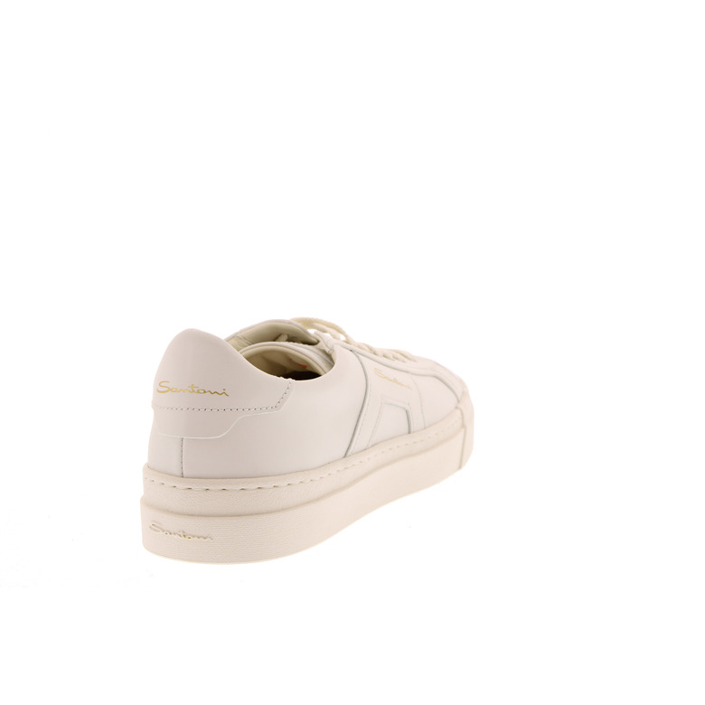 Santoni sneakers blanc 4