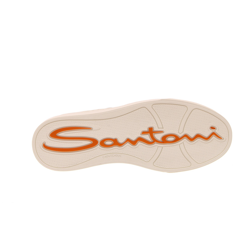 Santoni sneakers blanc 5
