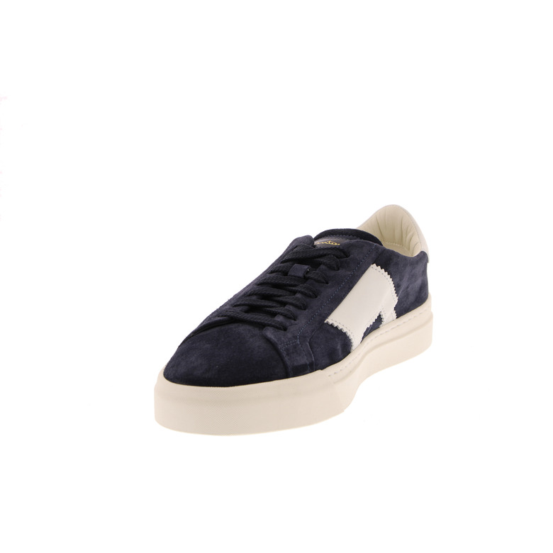 Santoni sneakers bleu 3