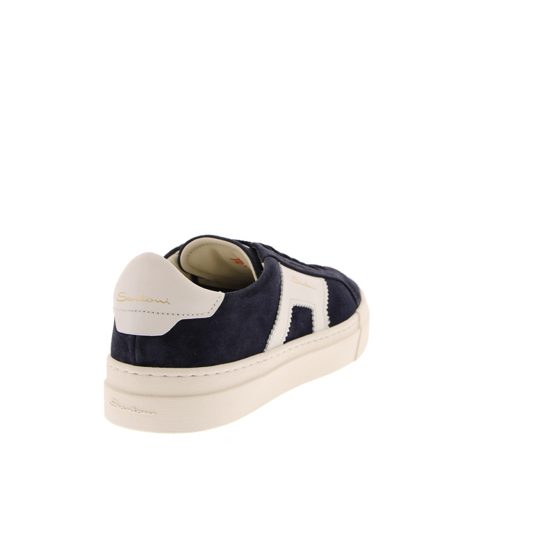 Santoni sneakers bleu 4