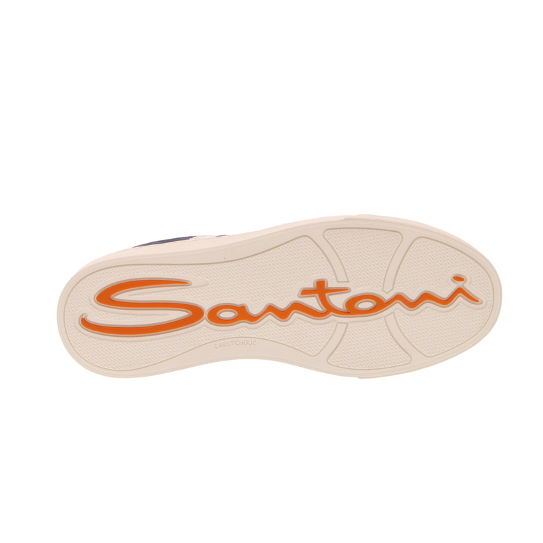 Santoni sneakers bleu 5