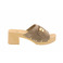 Scholl slippers taupe 1