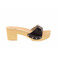 Scholl slippers schwarz 1