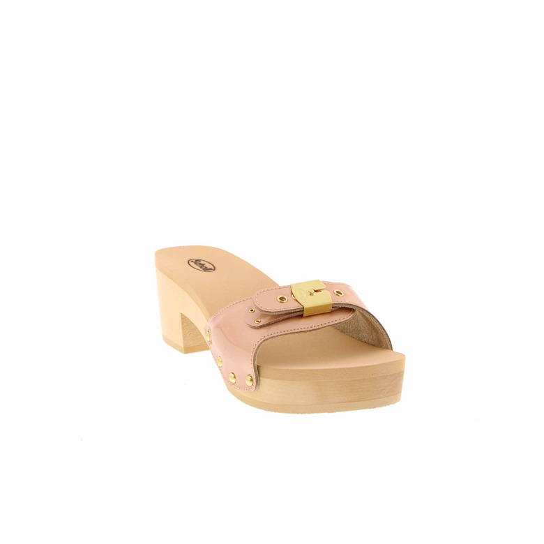 Scholl slippers rose gold 2