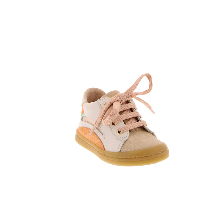 Babybotte chaussures à lacets rose 2
