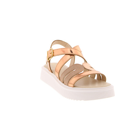 Beberlis sandals rose gold