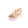 Beberlis sandals rose gold 3