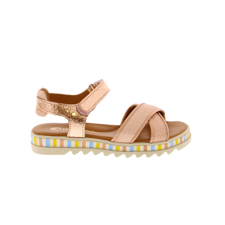 Rondinella sandales rose gold
